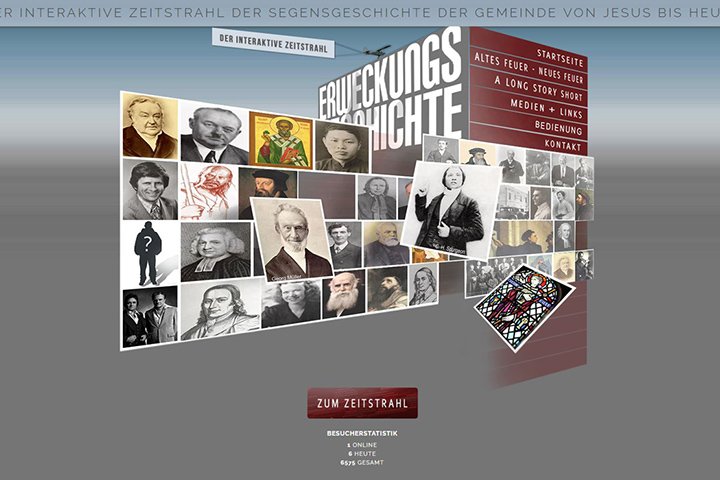 Erweckungsgeschichte - Website